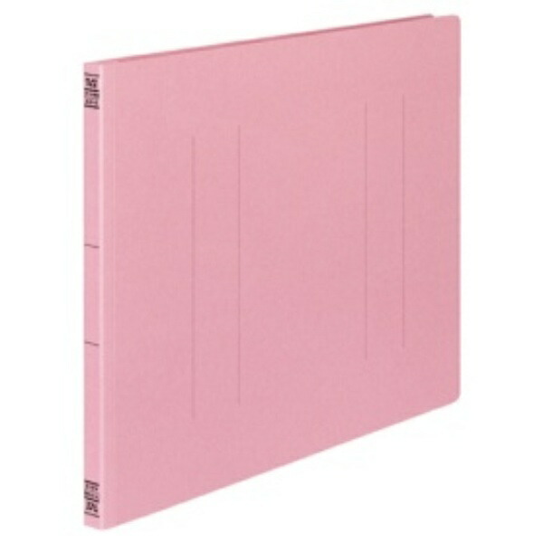 KOKUYO Flat File V (Plastic Binding) A3 Landscape 150-Sheet Capacity Spine Width 18mm Pink FU-V48P 1 Pack (10 Books)