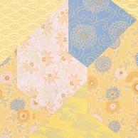 Heiko Wrapping Paper, Half-Size, High-Quality Paper, Tsu-zure Pattern, 50 Sheets, 002401602