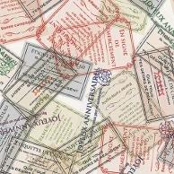 Heyko Wrapping Paper, Half-Size, High-Quality Paper, French Ticket Style, 50 Sheets, 002411006