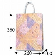 Shimojima Heiko Handle Paper Bag Smooth S-100 Tsuze 26x10x36cm 25 Sheets 003155704