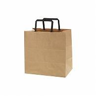 HEIKO Paper Bag H25 Charm Bag E Size (Flat Handle) Unbleached Plain Black Cord 50 Sheets