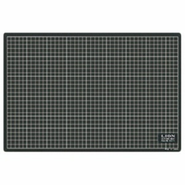 Lion Office Supplies Cutting Mat 450×300mm CM-4511 Black/Black