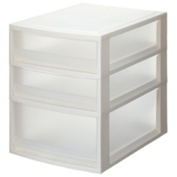 Tenma Desk Organizer Storage Case Made in Japan Room Case Petit A4 Shallow 2-Tier Deep 1-Tier Slim Drawer Letter Case Plastic Case for Documents and Small Items Deep Type