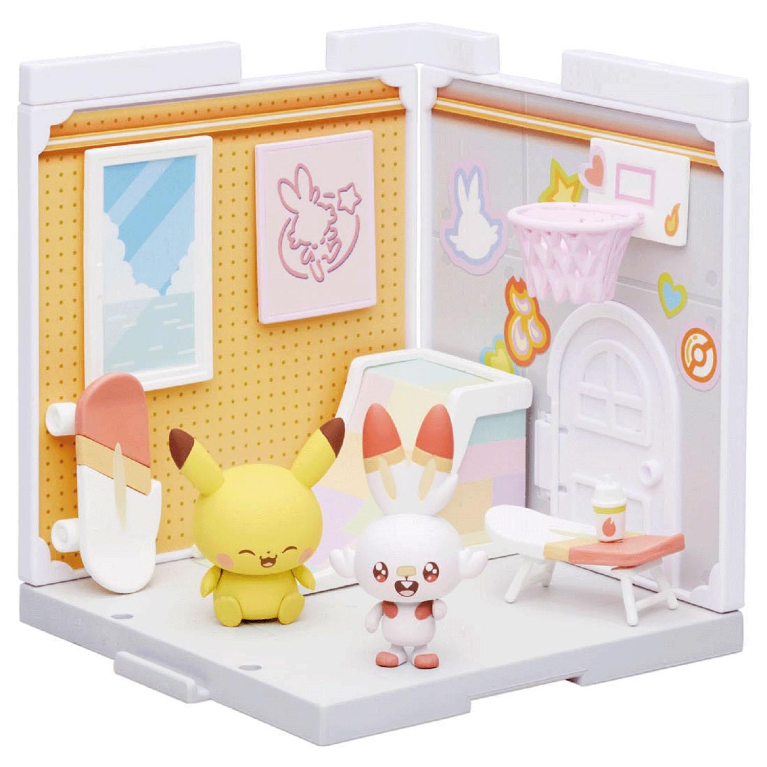 TAKARA TOMY Pokémon Poké Peace House Studio Habanero & Pikachu
