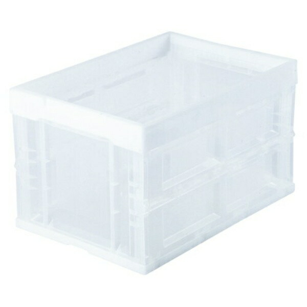 Iris Ohyama Container Folding Container Hard HDOC-50L Clear