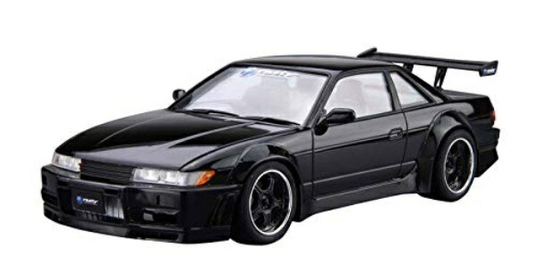 Aoshima Cultural Textbook Co., Ltd. 1/24 The Tuned Car Series No.6 Nissan RASTY PS13 Silvia 1991 Plastic Model Kit