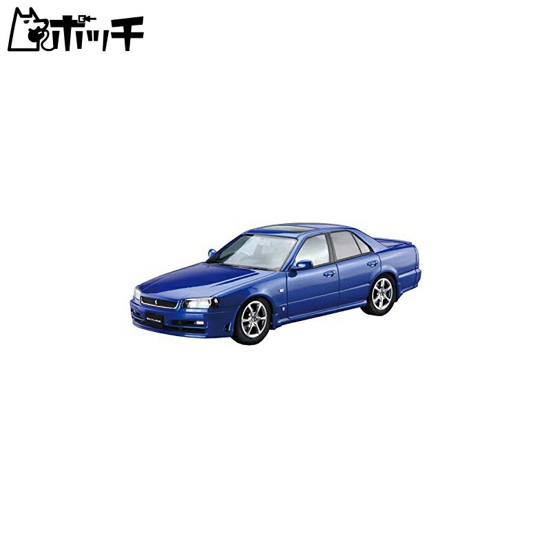 Aoshima Cultural Textbook Co., Ltd. 1/24 The Model Car Series No.88 Nissan ER34 Skyline 25GT TURBO 2001 Plastic Model Kit