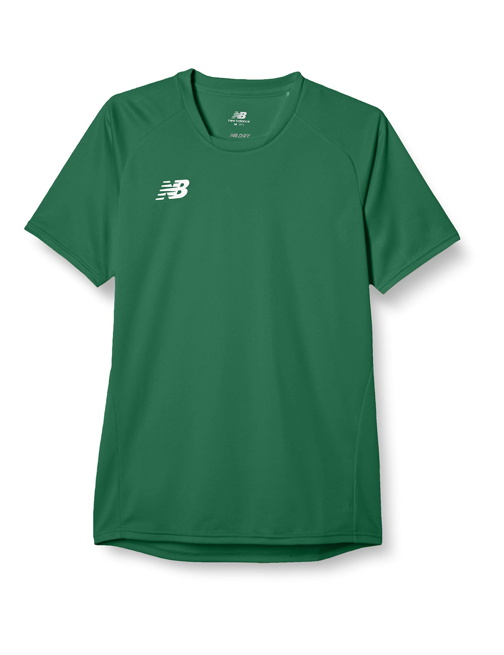 [New Balance] Short Sleeve Dry T-Shirt Game Shirt (JMTF0488) Dark Green (DGN) Japan 2XL (Equivalent to Japanese Size 2L)