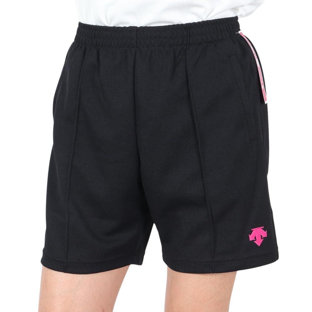 [Descente] Half Pants Quarter Pants Volleyball Sweat-Wicking Stretch Men's Women's Junior Size Unisex Practice One-Point BPK (DSP-1600B) 140