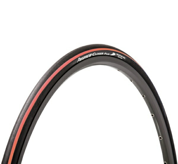 Panaracer Close Plus 700×23C Clincher Black/Red Stripe F723-CLSP-R