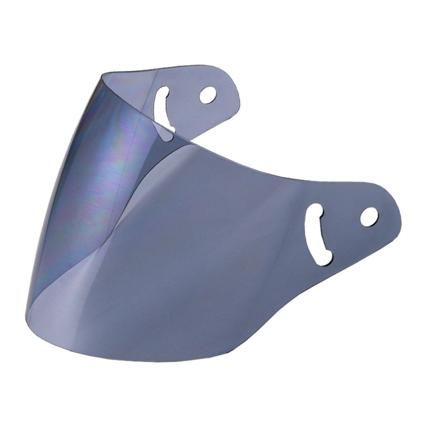 LEAD Motorcycle Helmet Shield for X-AIR RAZZO 2 / RAZZO 3 / RAZZO STRADA / RAZZO V Smoke UV-Cut Coating High-Strength Shield RAZZO2S