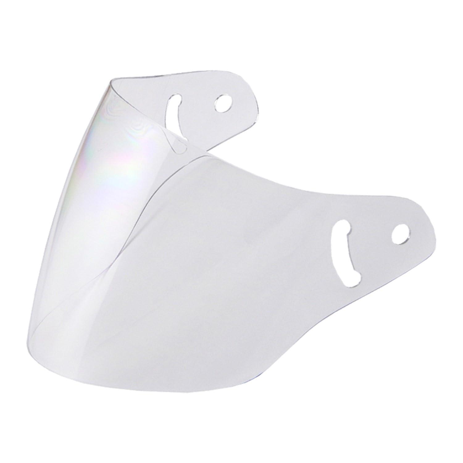 LEAD Motorcycle Helmet Shield for X-AIR RAZZO 2 / RAZZO 3 / RAZZO STRADA / RAZZO V Clear UV-Cut High-Strength Shield RAZZO2S