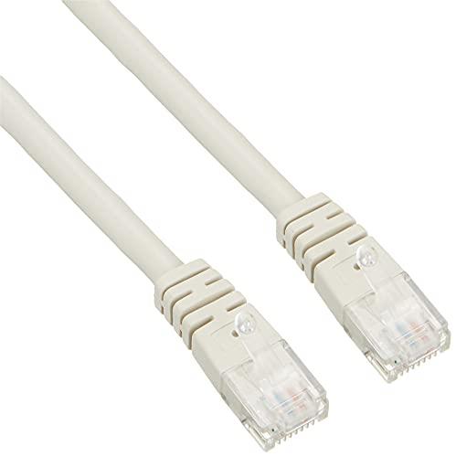 Sanwa Supply Enhanced Category 5 Single-Wire LAN Cable 10m Light Gray KB-T5T-10N