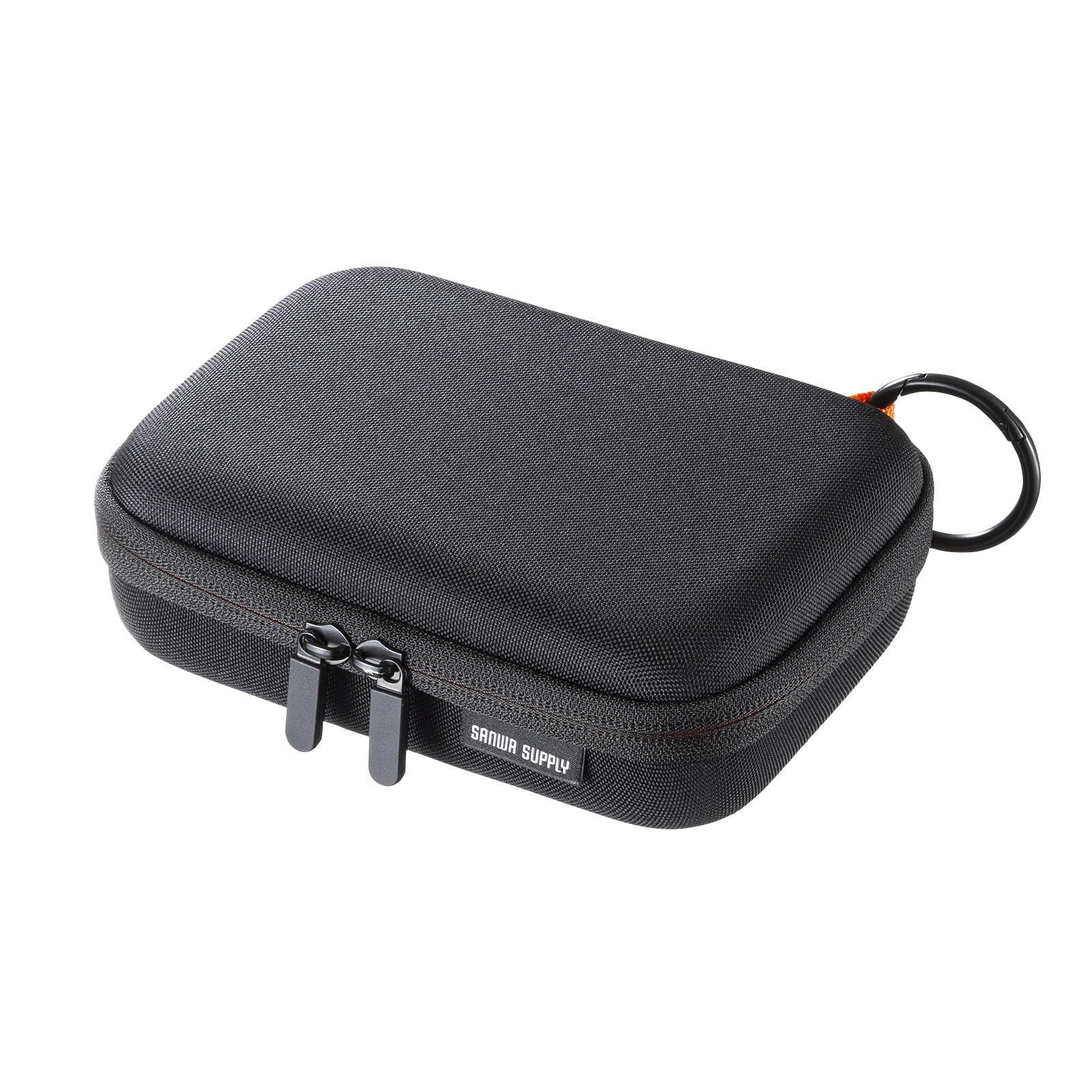 Sanwa Supply Semi-Hard Gadget Case (W175×D120×H55mm) IN-HDAD3BK