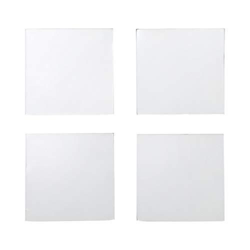 Sanwa Supply Transparent Earthquake-Resistant Rubber G-BLOX Gel (50mm Square, 4-Pack) QL-E84