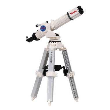 Kawada Nano Blocks Vixen Astronomical Telescope Porta II A80Mf NBM-040