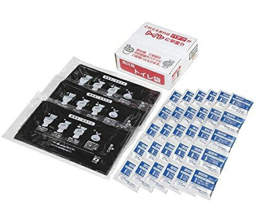 Sanko Emergency Disaster Toilet Travel Camping Stockpile Portable Disaster Preparedness Made in Japan Replacement Long-Term Storage R-47