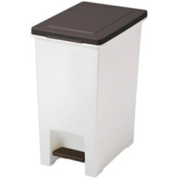 Asbel Lidded Trash Can for Diapers & Pet Pads 20L Pedal Bin R Odor-Proof Evan Brown 6413