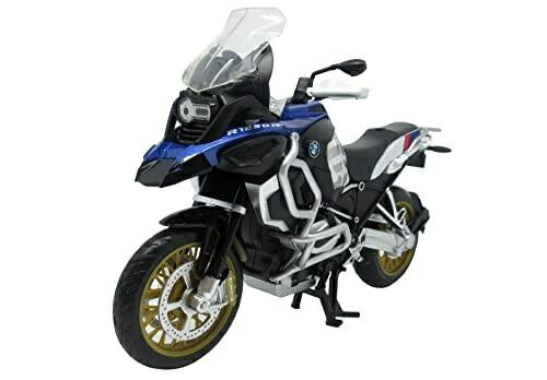 Doyusha Diecast Motorcycle 1/12 BMW R1250 GS Blue Ready-to-Run