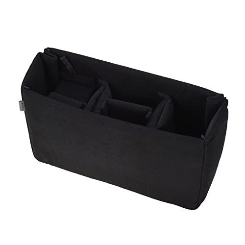 Etsumi Camera Bag Bag-in-Bag Soft Cushion Box Flexible L Black VE-7728