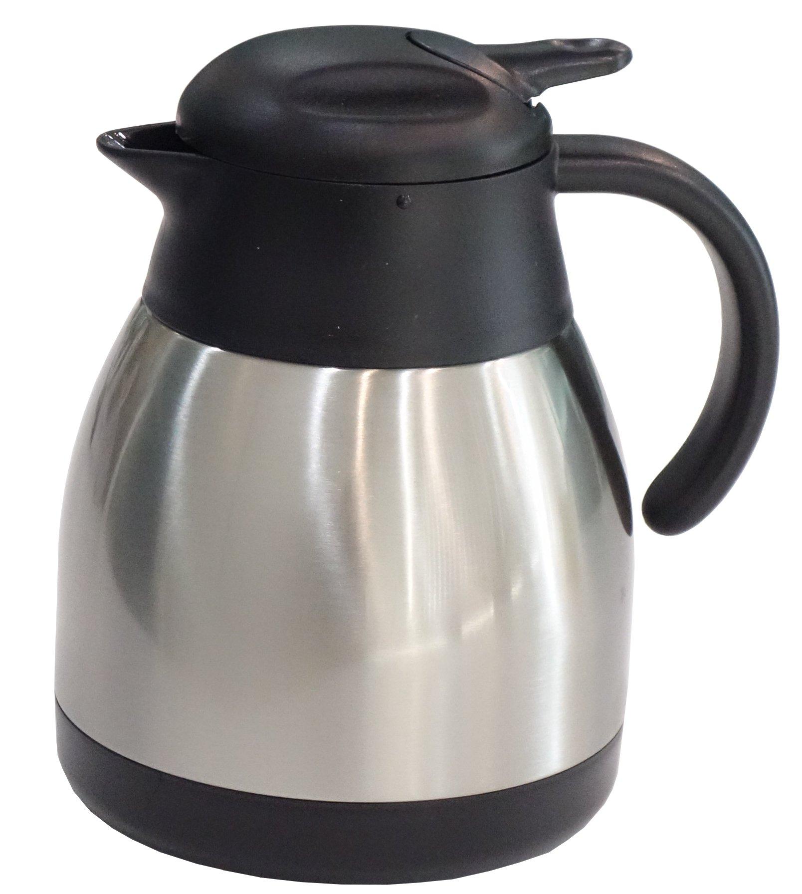 Pearl Metal Pot Table Pot 1.0L Stainless Steel Heat Retention & Cooling Satin Finish Eisis 2 H-6310