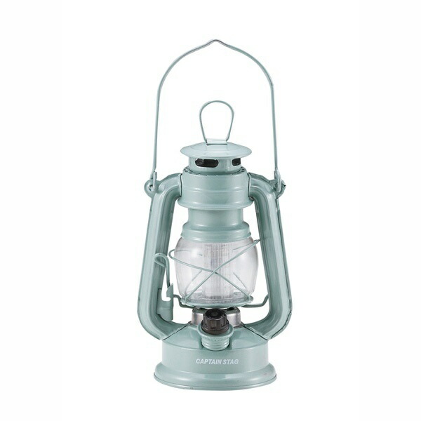 Captain Stag Antique Warm Color LED Lantern Apple Green M-1327