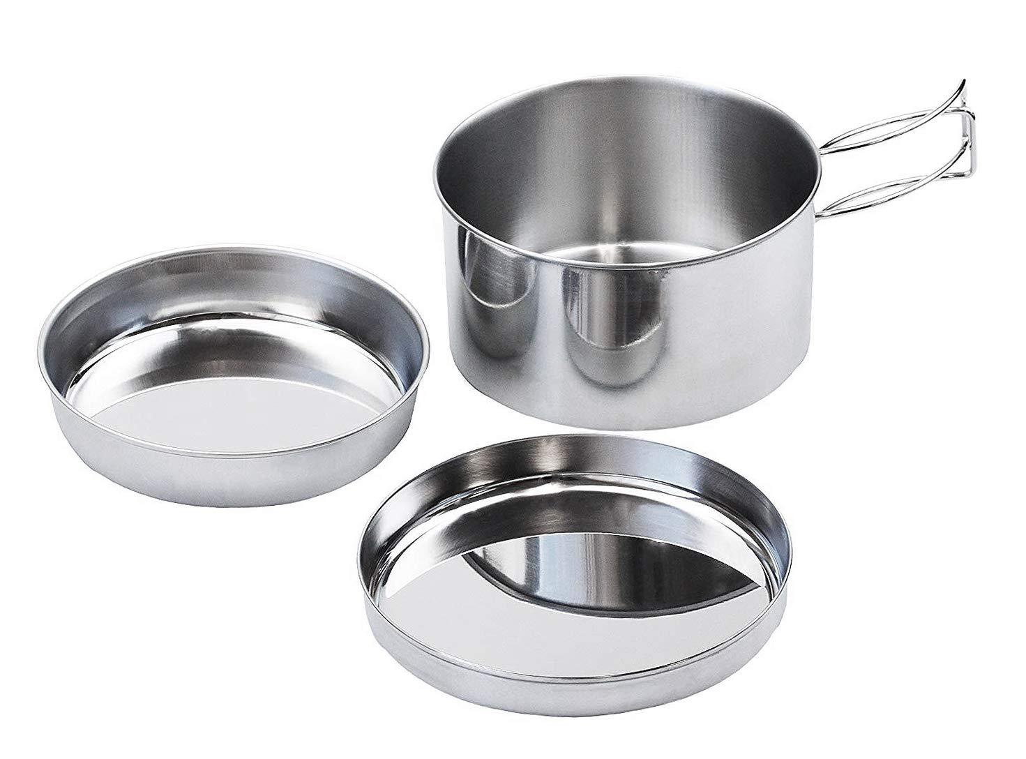 Captain Stag Camping Tableware 3-Piece Set M-7519