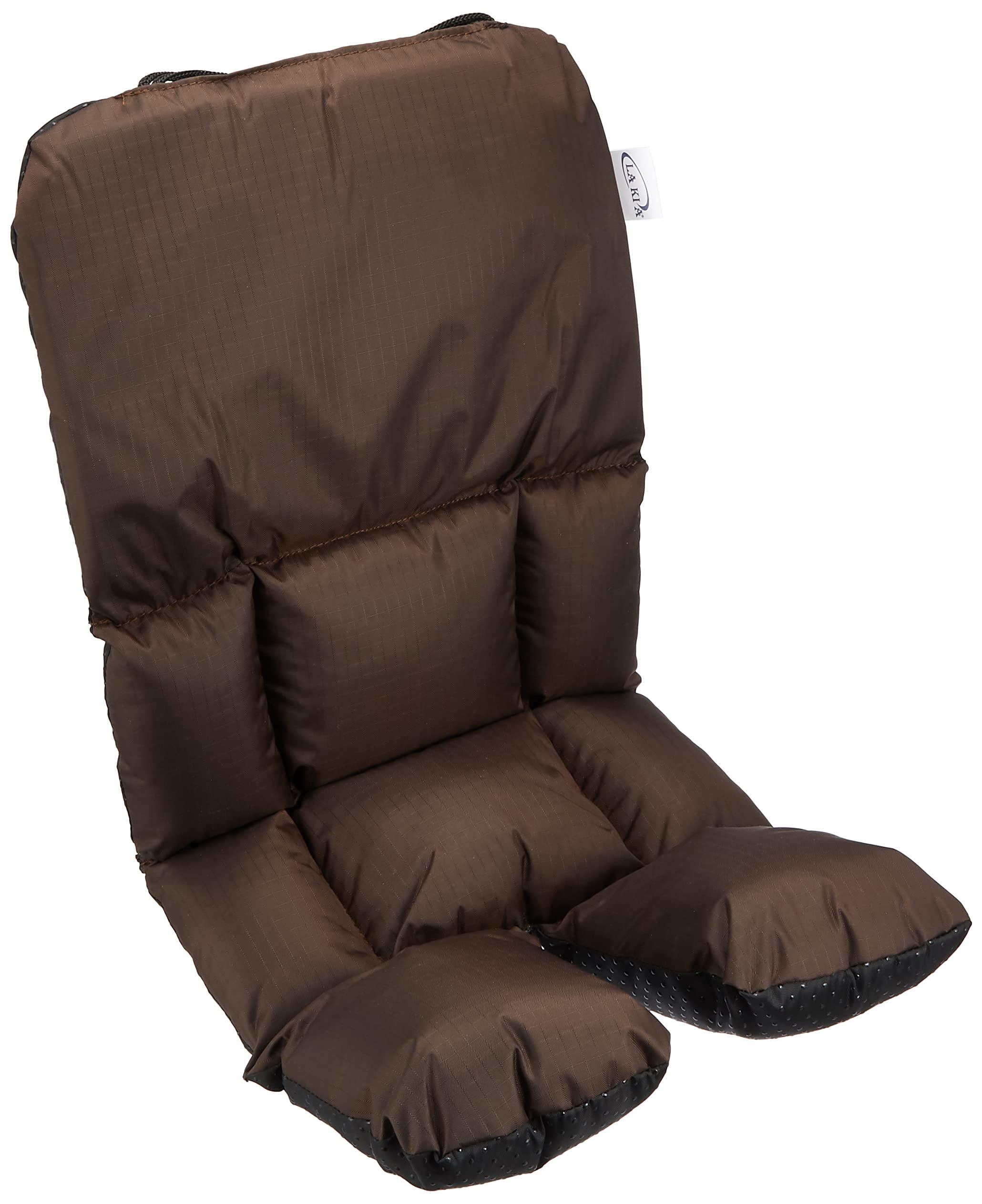 LAKIA Comfort Design Child Seat Cushion - No More Sore Backside Nylon, Forward/Rear-Facing Compatible 228xxx 228100 Brown