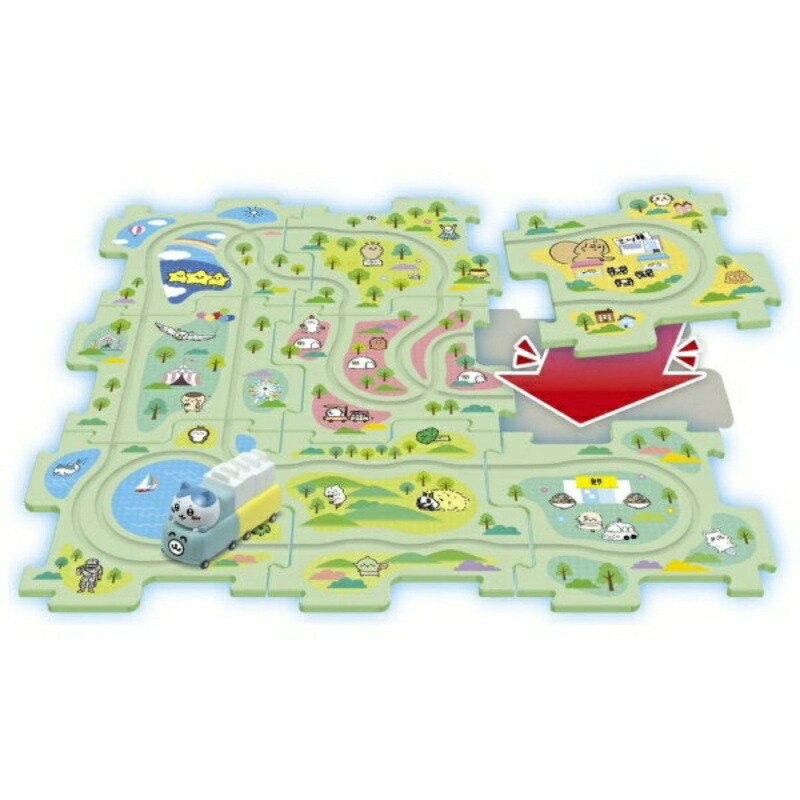 Masudaya Corporation Panel World Chikawa Runs! Hachiware Toy Ages 3+ Battery Operated 480-1715
