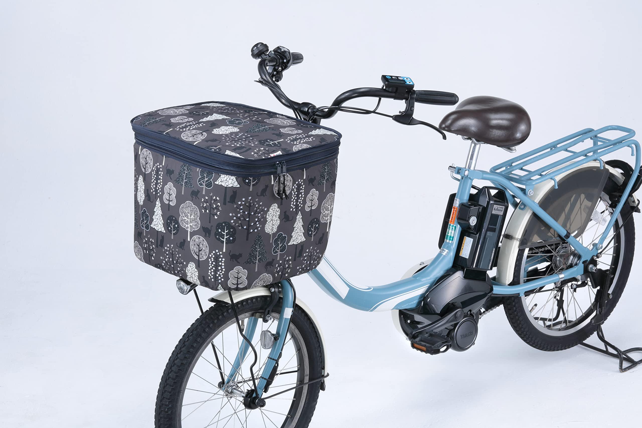 Kawasumi Manufacturing Co., Ltd. Two-Tier Front Basket Cover NET-101D Cat Night