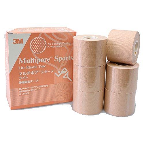 3M Kinesiology Taping Multi-Pore Sports Light 50mm 6 Rolls 272350