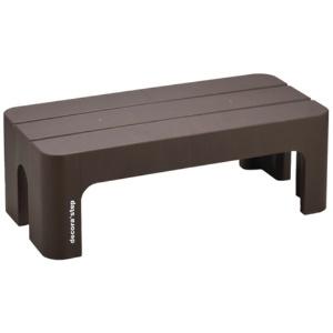 Sanka Decora Step Stool Step Ladder Brown L Height 20cm Wide Footrest with Non-Slip Surface Stylish and Cute Round Shape Blends with Interior Design Weight Capacity 100kg Lightweight Design Made in Japan For Kids Toilet Entrance Hall Washroom Car Wash Platform Footrest Kids Indoor (Width 59 × Depth 28 × Height 20cm) DS-LBR Width 59cm Height 20cm