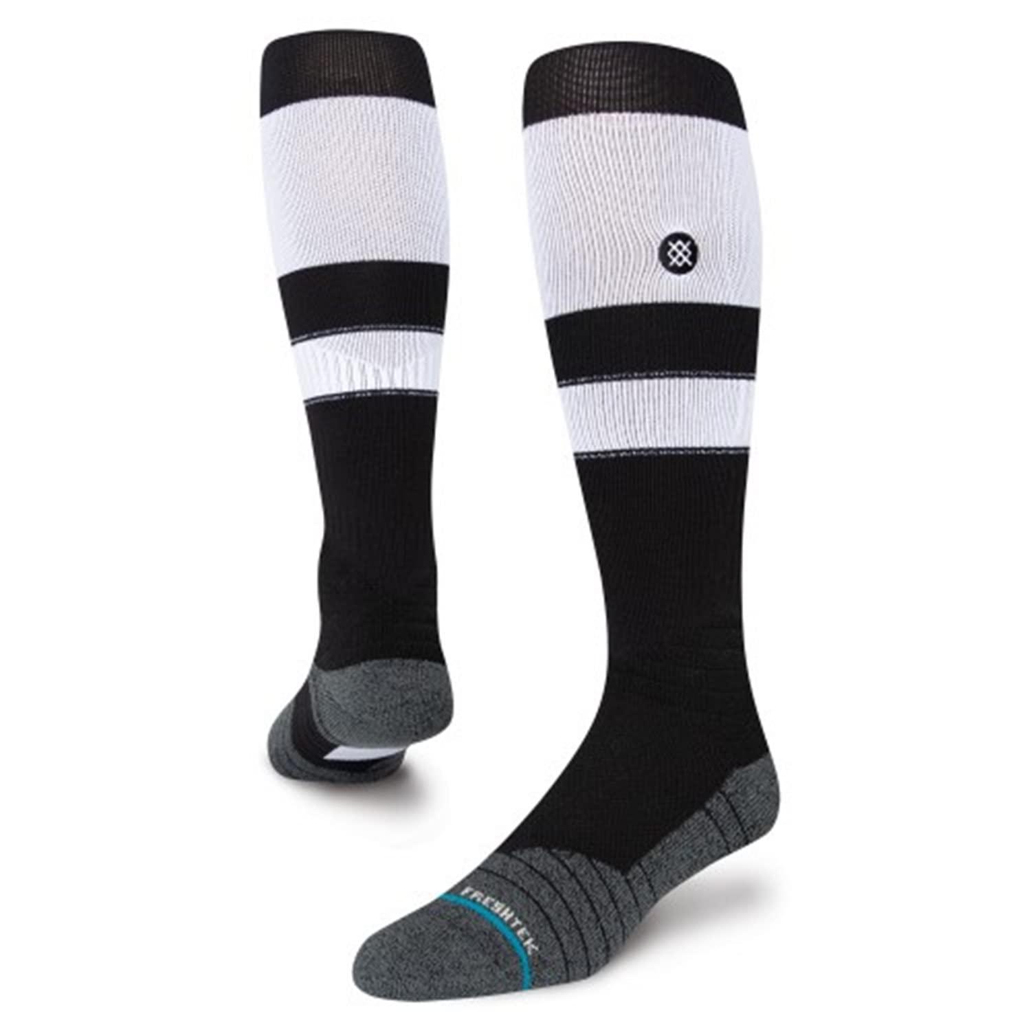 [Stance] Baseball Socks STRIPES OTC 2023 Men's 01251 (BLACK/WHITE) L