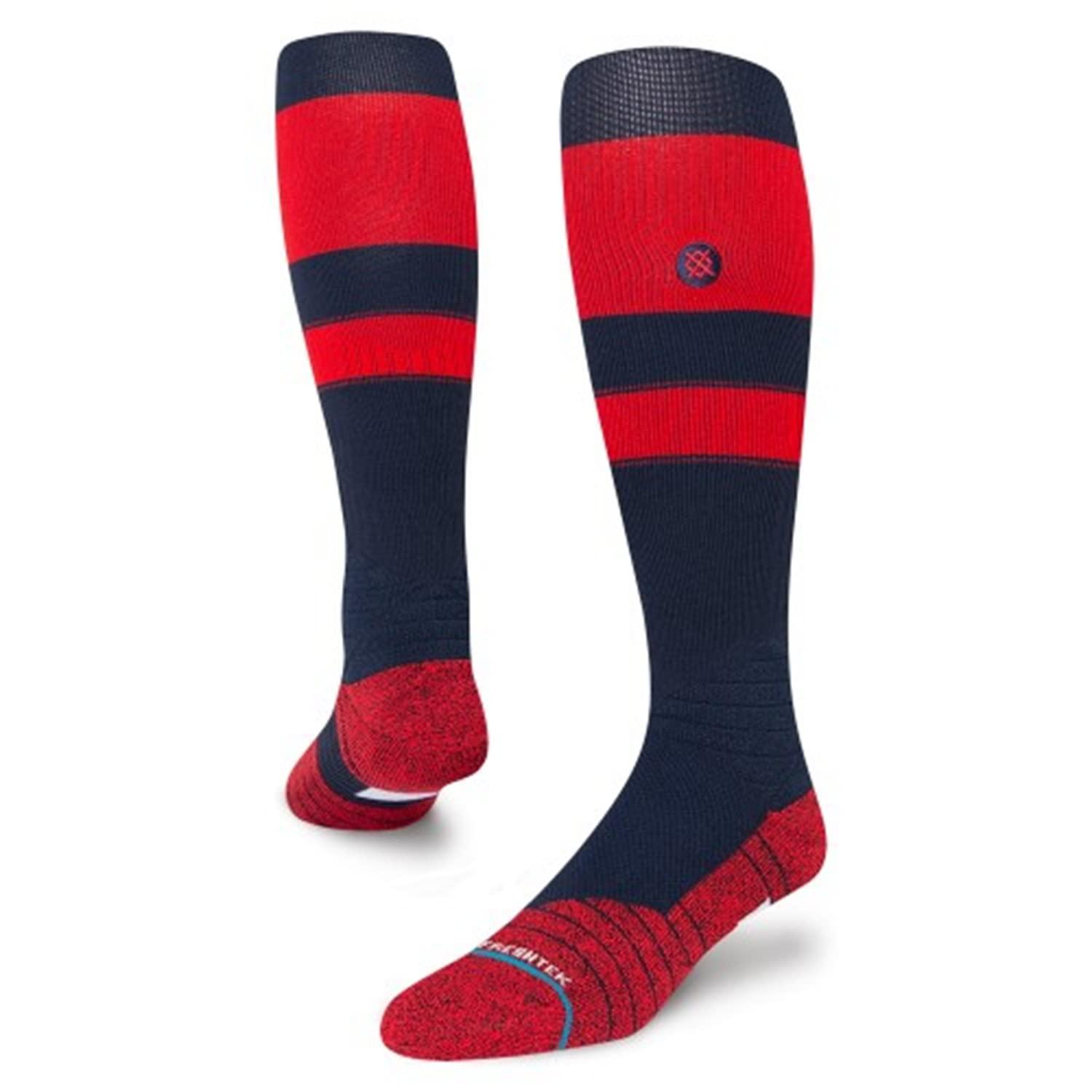 [Stance] Baseball Socks STRIPES OTC 2023 Men's 01899 (NAVY/RED) L