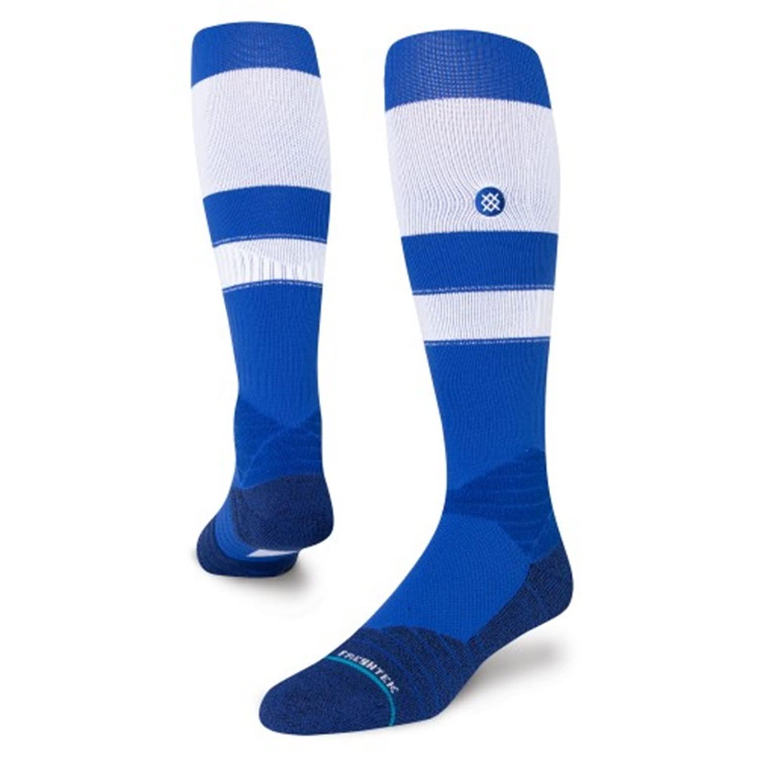 [Stance] Baseball Socks STRIPES OTC 2023 Men's 01358 (WHITE/BLUE) L