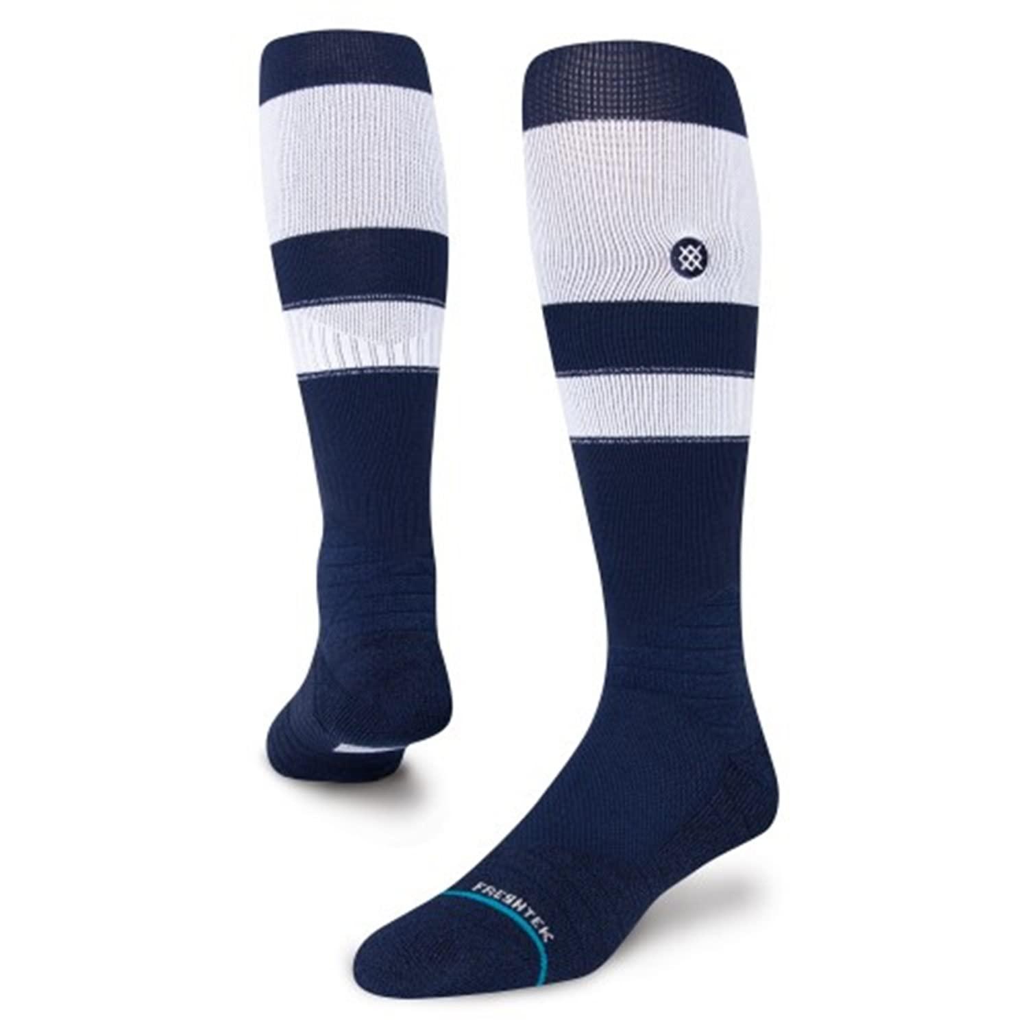 [Stance] Baseball Socks STRIPES OTC 2023 Men's 01520 (WHITE/NAVY) M