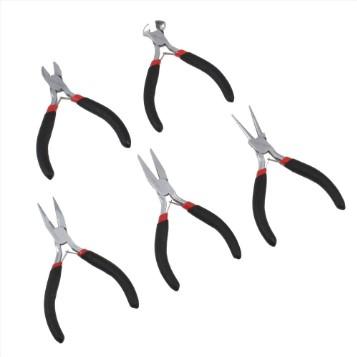 Astropod Mini Pliers Set (5-Piece) Pliers, Nippers, Cutters, Mini, Small, Cutting, DIY, 5 Types, Bending