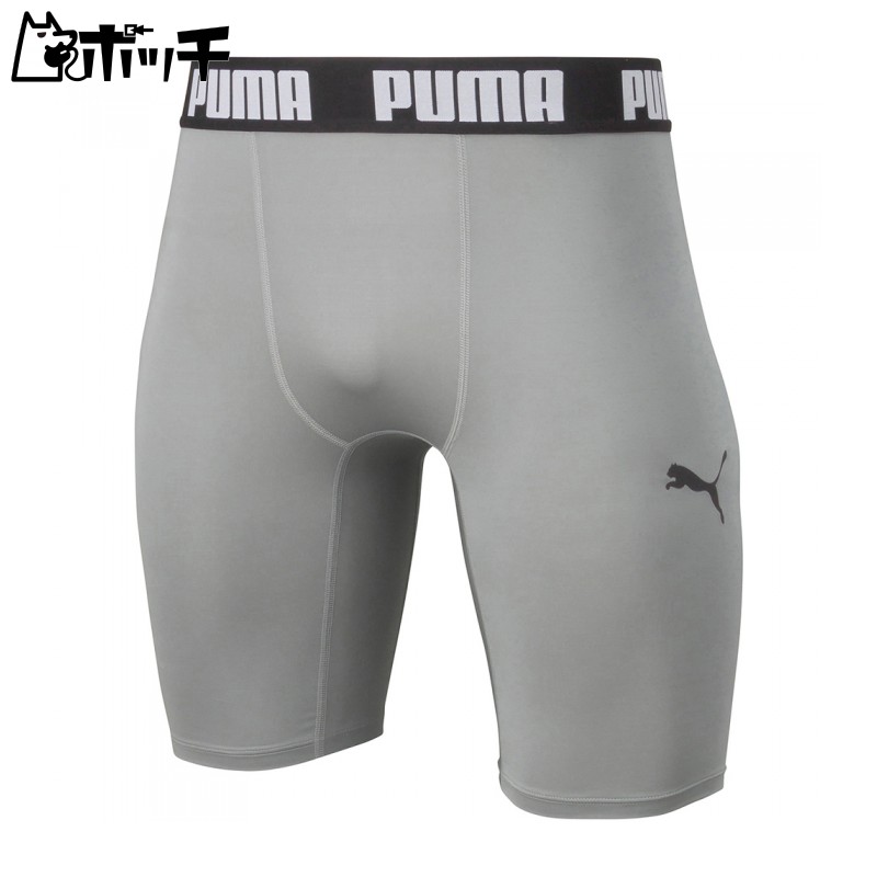 [PUMA] Compression Short Tights 656333 Men's 656333, 920959 Fall/Winter 2024 Colorway PUMA Silver (13) S