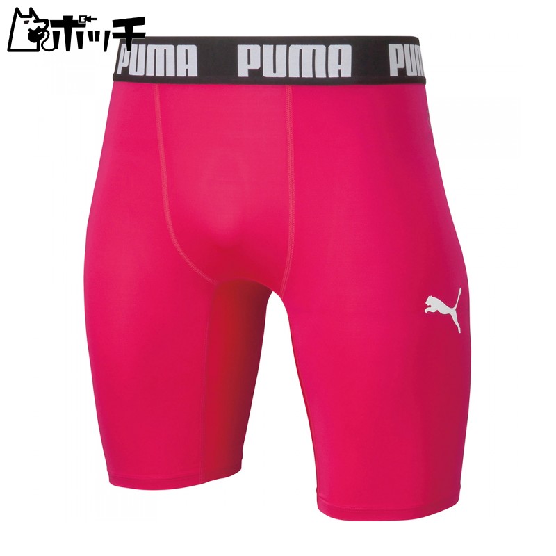 [PUMA] Compression Short Tights 656333 Men's 656333, 920959 Fall/Winter 2024 Color Raspberry (11) L