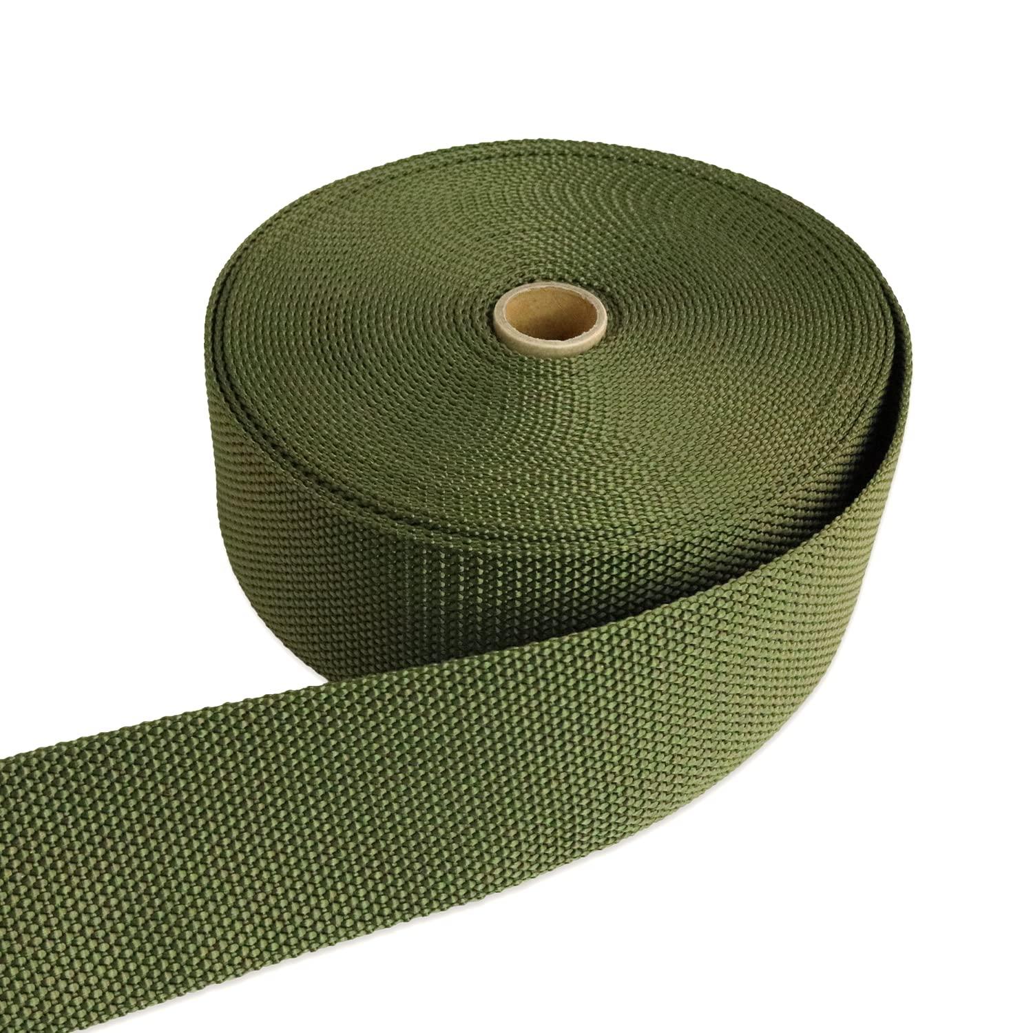 Nippon Chuko Pylen Band Polypropylene Tape Width 50mm x 10m Roll Khaki PM50-10-21 Craft Supplies Tape Pylen Band