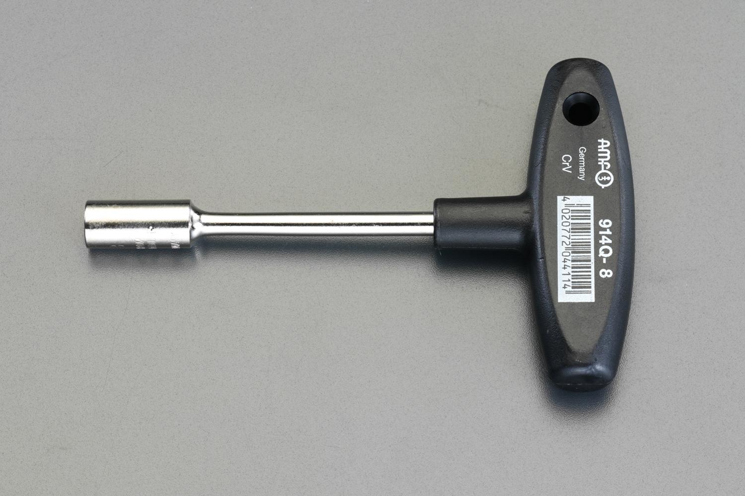 ESCO 8mm Square Socket T-Type Screwdriver EA613AK-8