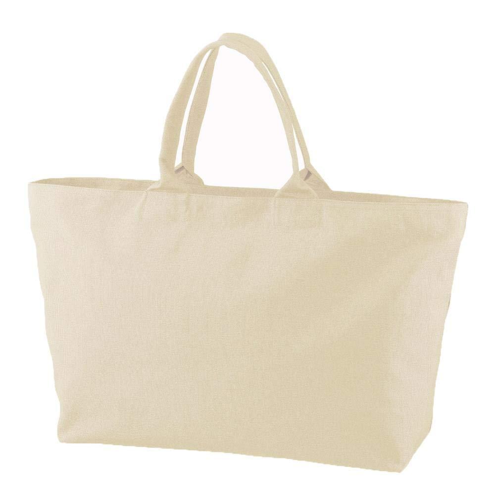 [United Athle] (United Athle) 14.3 oz Canvas Zip Tote Bag 151501 Natural