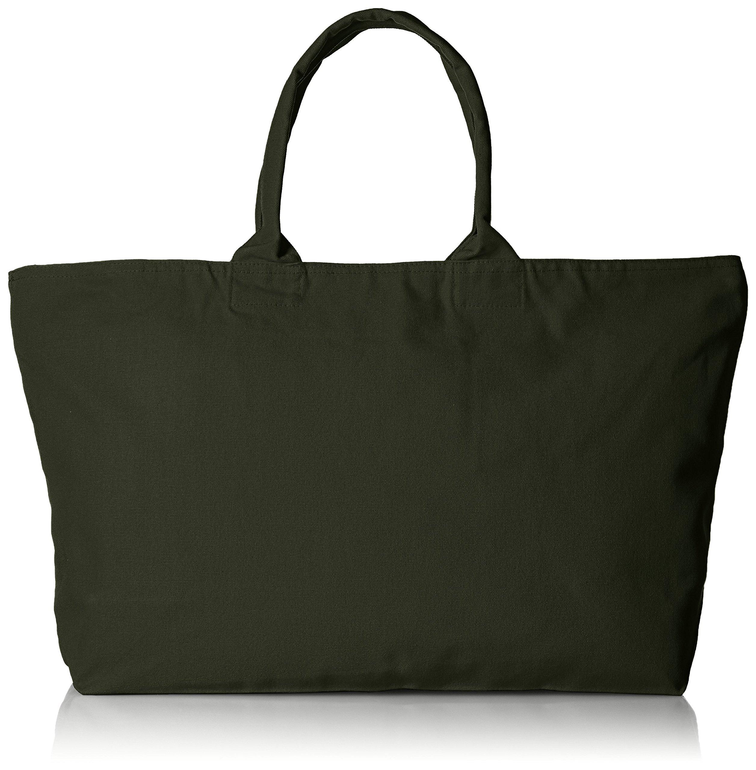 [United Athle] (United Athle) 14.3 oz Canvas Zip Tote Bag 151501 OD