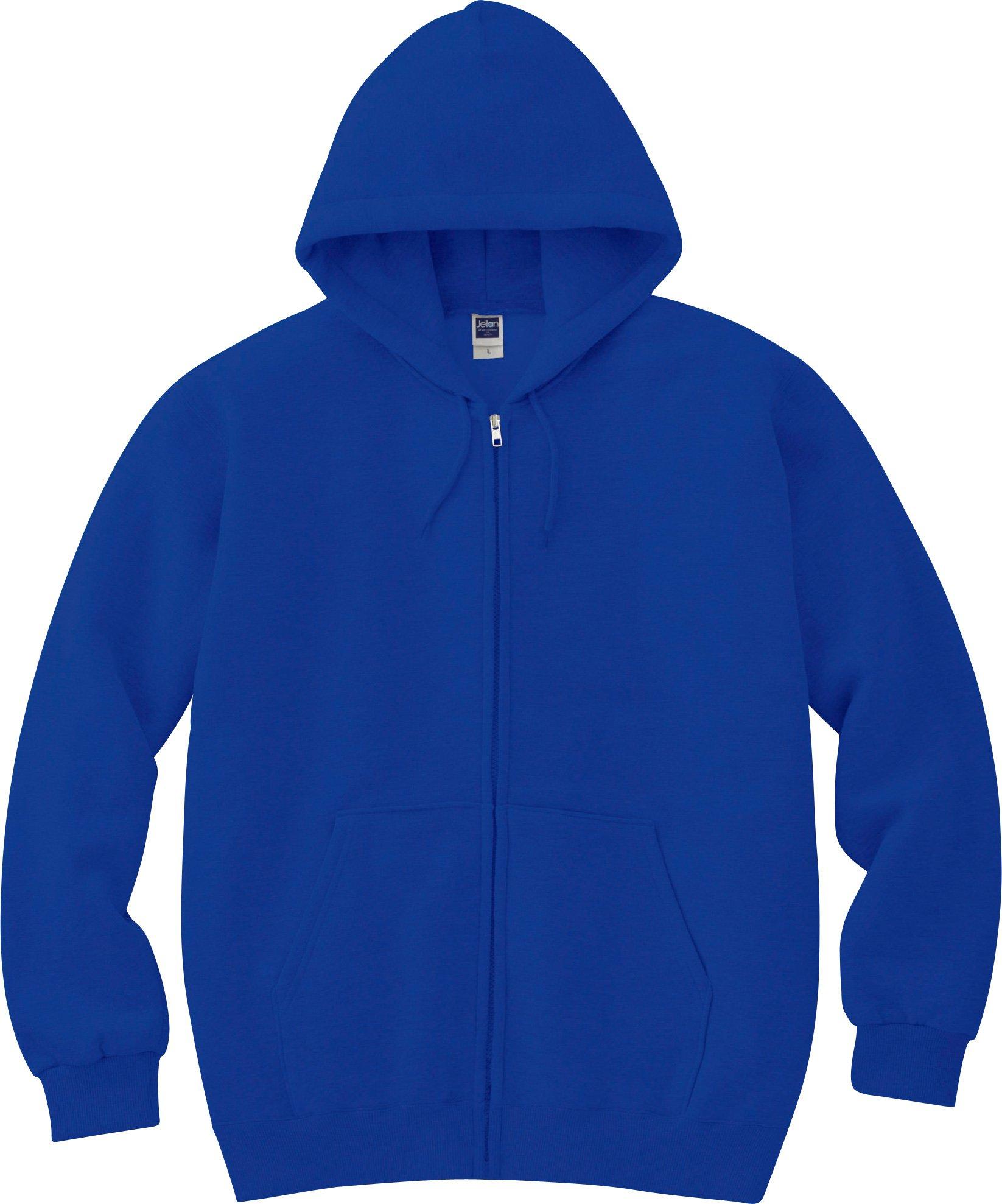 [Printstar] Sweatshirt Hoodie Kids 8.4 oz Brushed Fleece Lightweight Hoodie [Full Zip] 00217-MLZ_K Blue 140cm (Equivalent to Japanese Size 140)