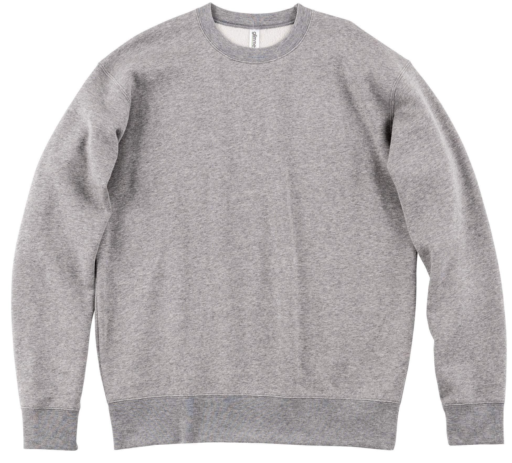 [Glimmer] 10.0 oz Dry Fleece-Lined Sweatshirt 00346-AFC [Men's] 00346-AFC Heather Gray Japan 5L (Equivalent to Japanese size 5L)