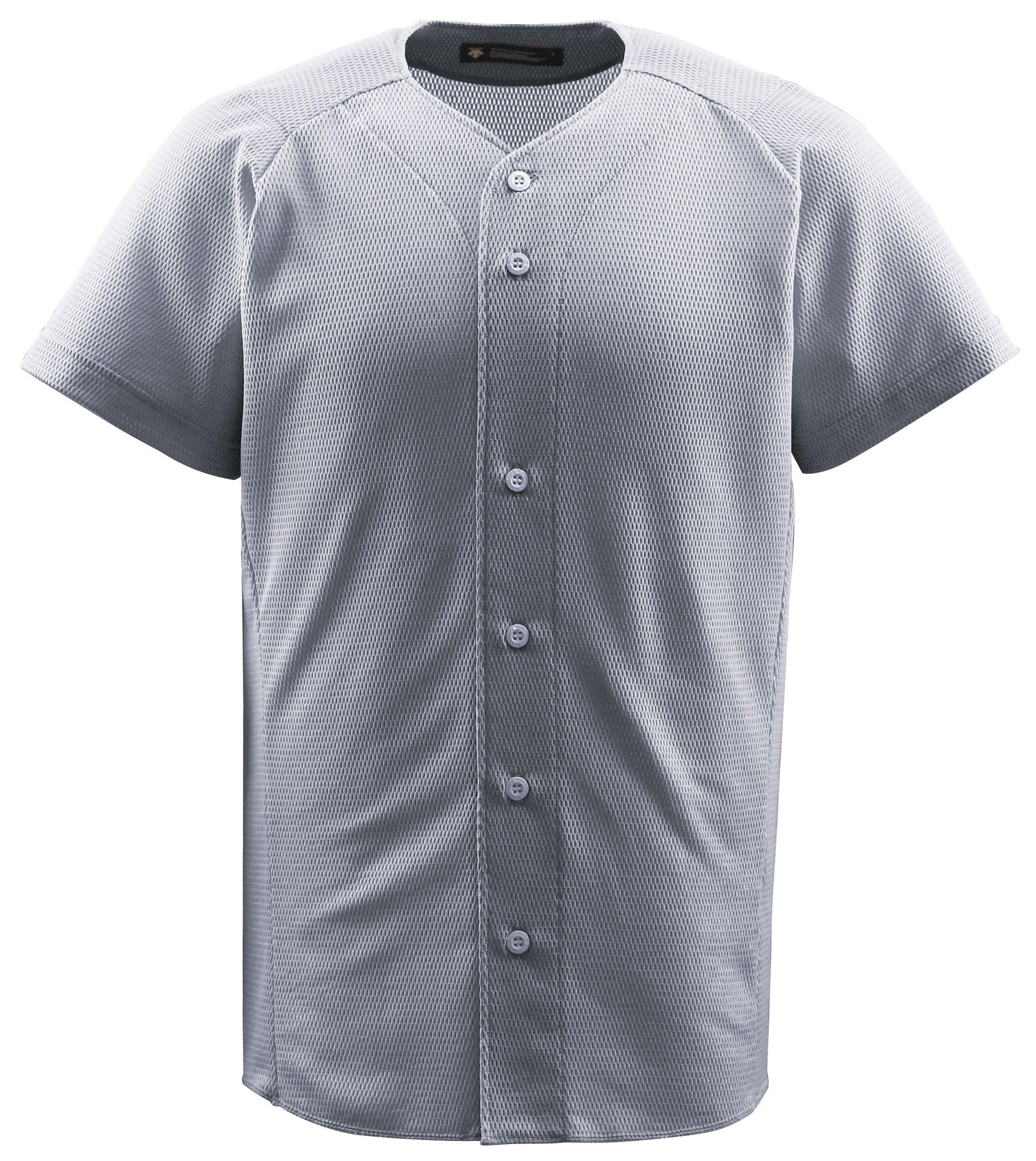 Descente Full Open Shirt SLV JDB-1010 140