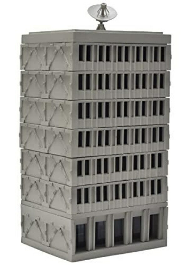 TOMYTEC 1/144 Geo-Collection Combat Series DCM20 Command Headquarters Pre-Painted Plastic Model Kit 322658