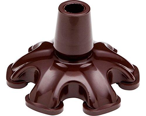 K. Hospia Walking Stick Tip Rubber Tatchan Large 16mm Brown