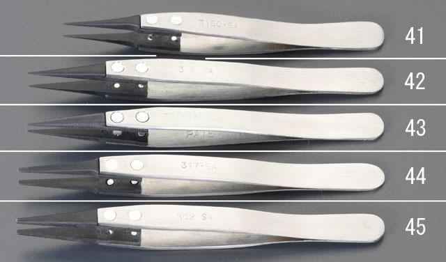 ESCO 110mm Precision Tweezers (Stainless Steel ESD) EA595AR-41