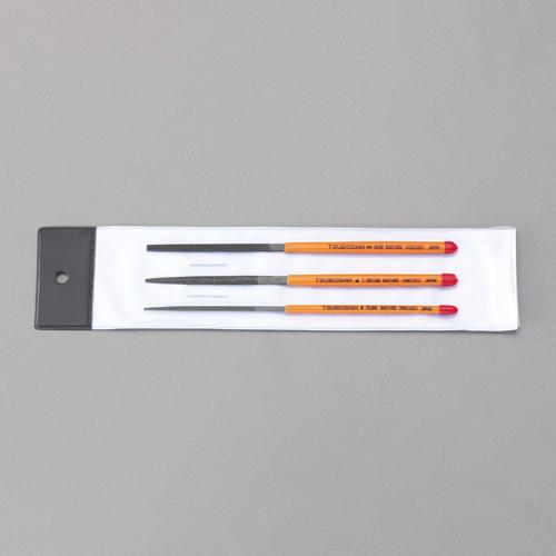 170mm Files (Flat, Half-Round, Round = 3-Piece Set / Coarse)